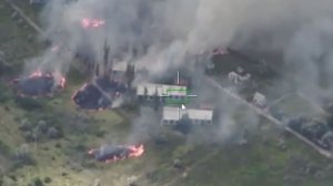 🔴Кадры удара по тренировочному лагерю укрофашистов в Николаевской области.🔴