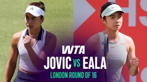 10.06.2026 | Ива Йович - Александры Элы  | Лучшие моменты матча | WTA London 2026