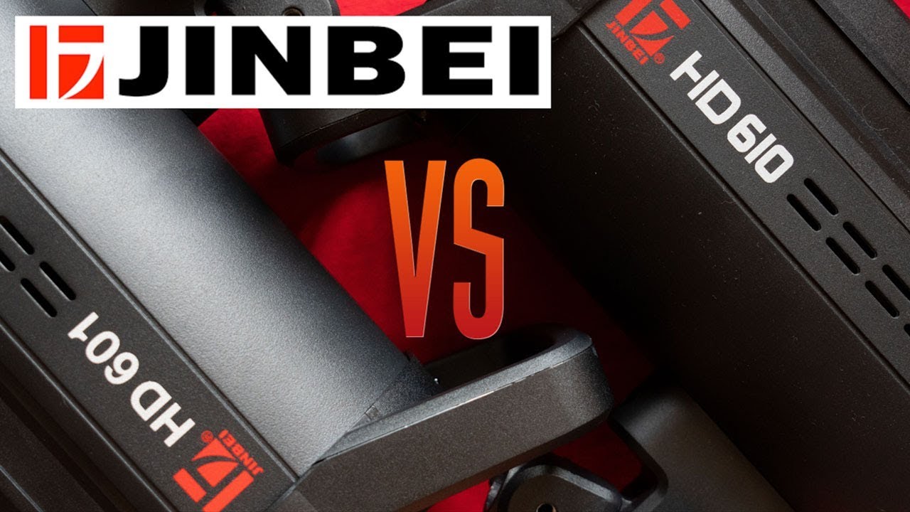 Jinbei HD601 VS HD610 Сравнение Сompare смотреть онлайн