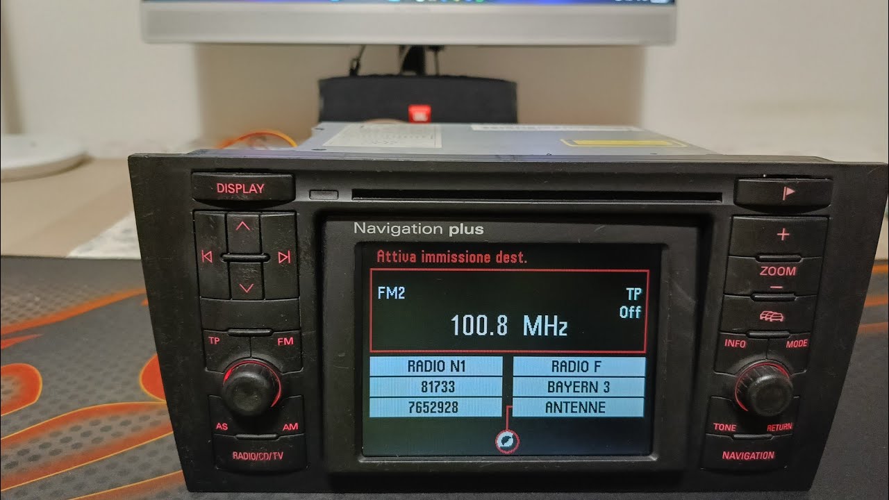 Один из способов подключения Bluetooth модуля к Navigation Plus RNS-D Audi A6C5 смотреть онлайн