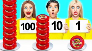 100 Слоев еды Челлендж c Multi Do Fun