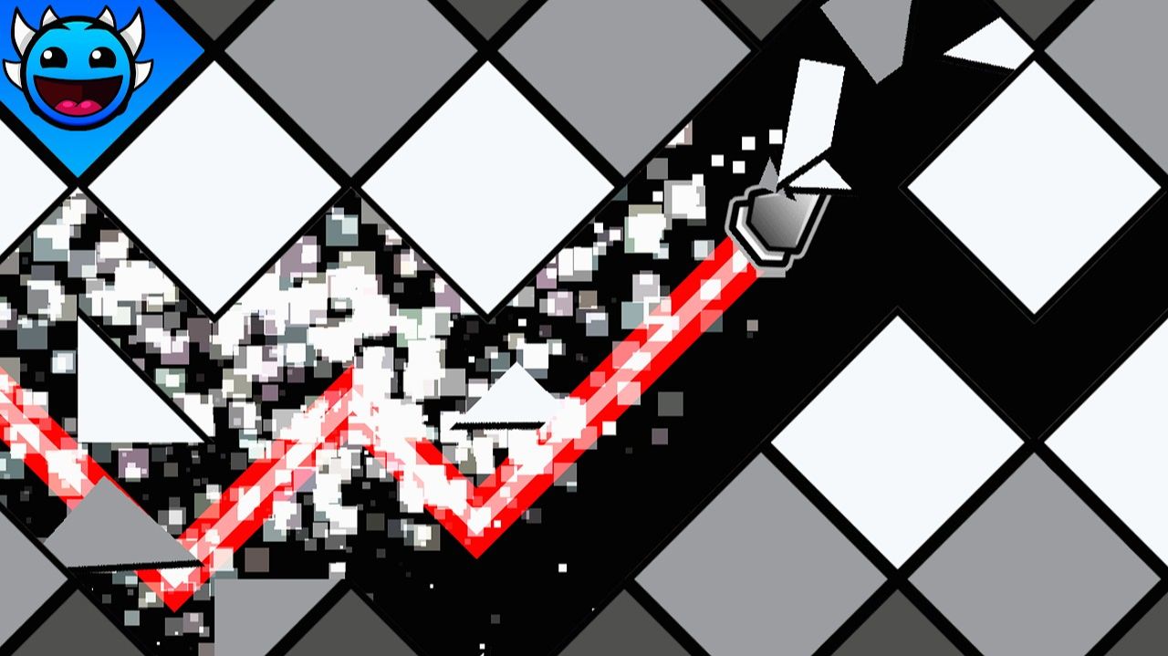 Death Corridor, но ШИПЫ ЛОМАЮТСЯ в Geometry Dash смотреть онлайн