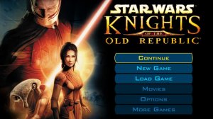 Прохождение игры Star Wars Knights of the Old Republic