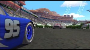 Новая покраска Молнии Маккуина. Начальная катсцена в Cars Race O Rama