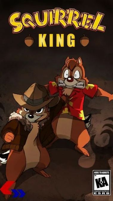 Беличий король-Чип и Дейл(Squirrel King).На русском.Sega