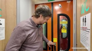 Первый рейс поезда «Красная стрела» в новом габарите «Т». Полный обзор #Железнодорожное - 93 серия