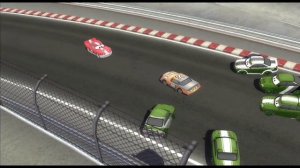 Новая покраска Молнии Маккуина. Начальная катсцена в Cars Race O Rama