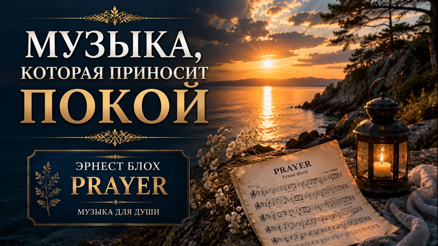 ✨ Эрнест Блох — Prayer | Музыка, которая приносит покой смотреть онлайн