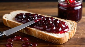 ИИ АСМР:  Нарезка прозрачных кристаллических фруктов на батон 🥬 🎧 | Успокаивающие звуки для сна😴