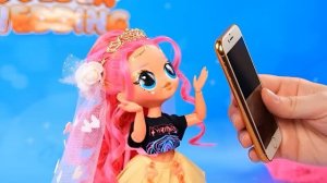 Золотые и Бриллиантовые Свадебные Образы для Лали, Руми и Лили! Поделки для Кукол