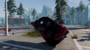 Cars vs Giant Pit x Massive Speed Bumps x Giant Bulge ▶️ BeamNG Drive
