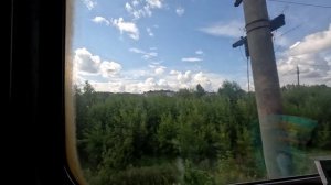 На поезде Екатеринбург-Новороссийск.