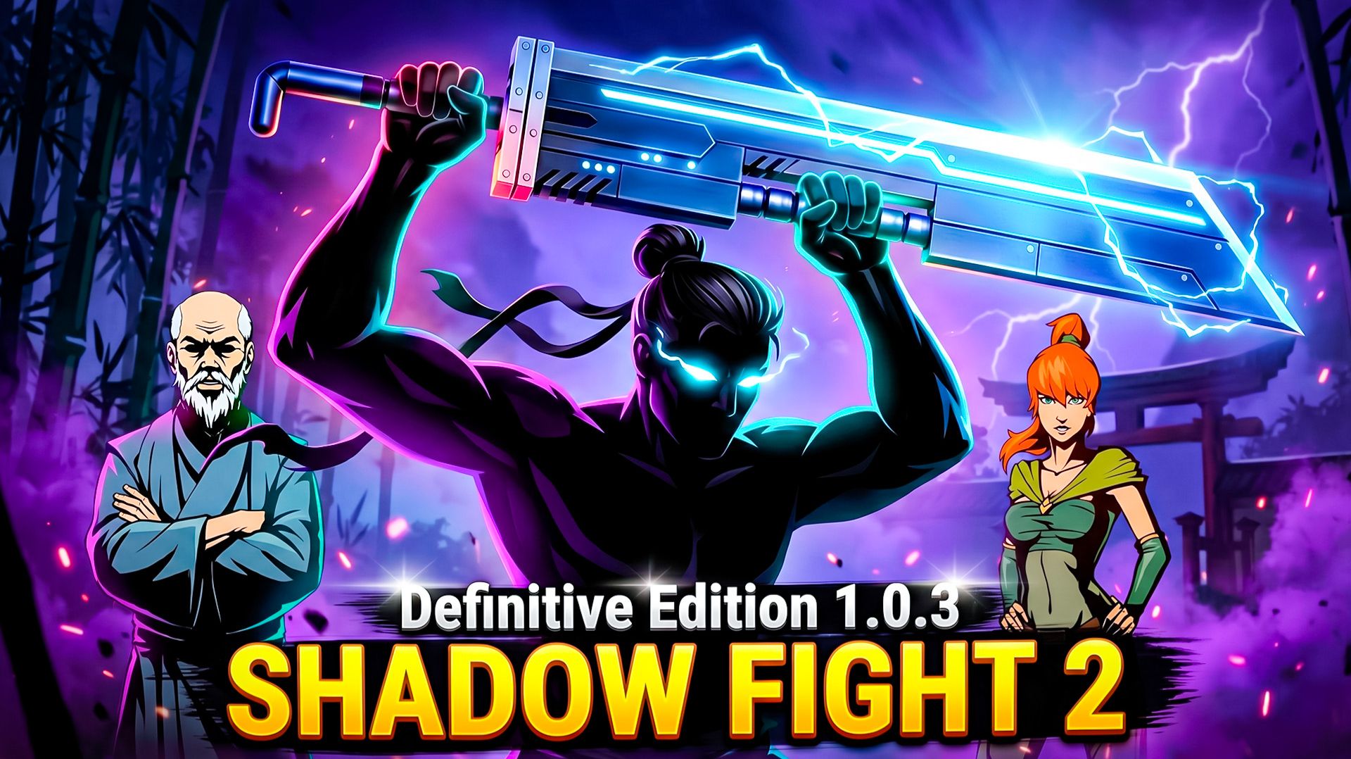 Я В ШОКЕ! ОБЗОР НОВОЙ ВЕРСИИ МОДА Shadow Fight 2 Definitive Edition смотреть онлайн