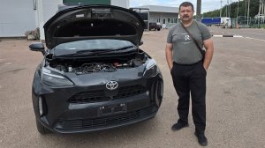 Выдача в Москве Toyota Yaris Cross Z 2023 из Японии