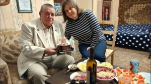 1414.77.П.П.В.Ю. Поздравление Волуева Ивана Васильевича с 77 - летием.