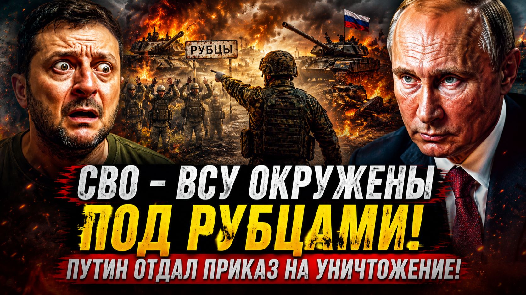 СВО-ВСУ ОКРУЖЕНЫ ПОД РУБЦАМИ! ПУТИН ОТДАЛ ПРИКАЗ НА УНИЧТОЖЕНИЕ-ГОРЯЧИЕ НОВОСТИ СВО смотреть онлайн