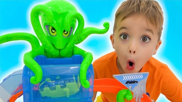 Влад и Ники спасают город Hot Wheels смотреть онлайн