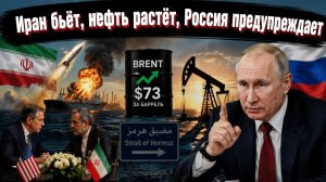 Ормуз, Brent и Кремль: как эскалация в Персидском заливе совпала с предупреждением Путина