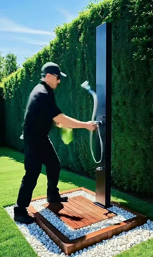 Уличный ДУШ для САДА 🚿