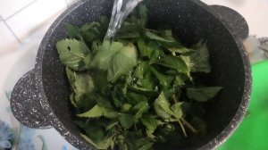 Три заготовки из мяты.