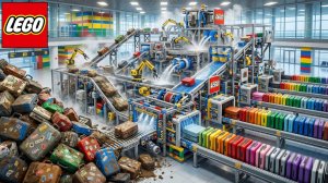Я построил конвейерную систему Lego в аэропорту «Высокие технологии»