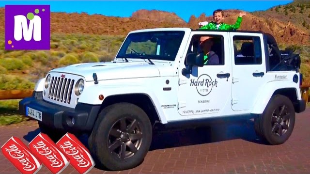 ВЛОГ На ВУЛКАН на Джипе / Газировка ЧЕЛЛЕНДЖ на JEEP SUV смотреть онлайн