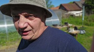 С утра планы поменялись. Расчистка мусора и планировка территории .