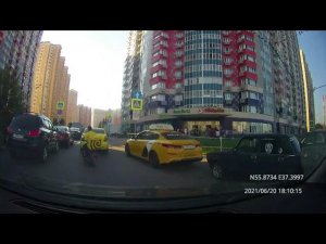 Driving in Moscow agglomeration: Красногорск, Митино, Химки, Куркино и окрестности 20/06/2021 (4x)
