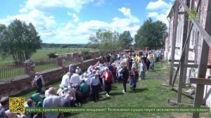 Божественная литургия в храме Рождества Христова села Ижеславль