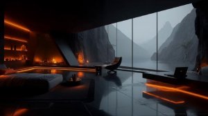 Chillout Deep Work Music ~ Futuristic Mountain Focus & Concentration Study Ambient Mix
