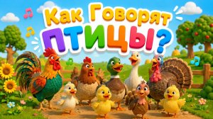 Как Говорят ПТИЦЫ? Мультик для малышей