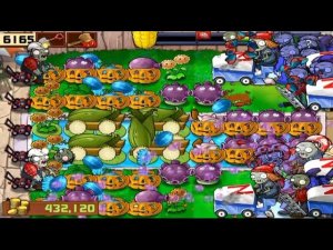 Plants vs Zombies/Растения против Зомби.Survival endless/Выживание бесконечно.293-294 waves/волны