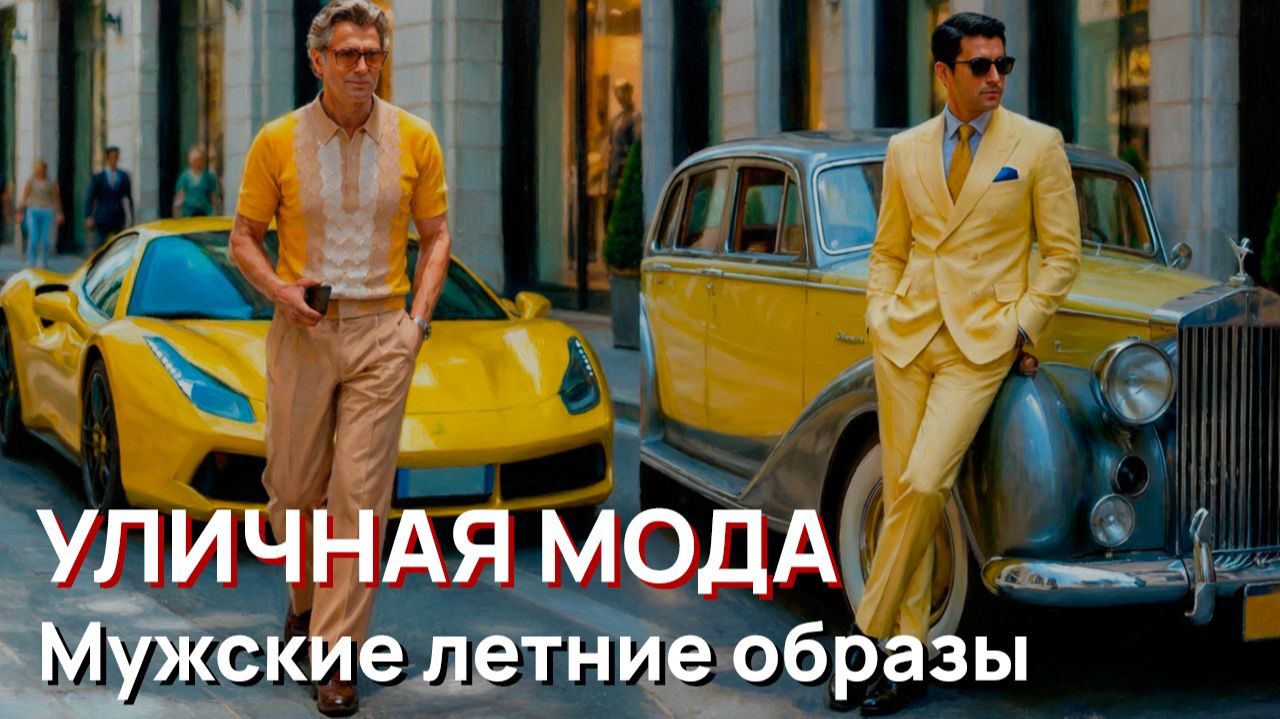 Уличная мода - Элегантные мужские летние образы Италии 2026 [kqPwzondTdA] смотреть онлайн