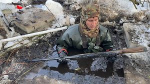 Нашли солдата с оружием в болоте поиск по войне Магнитометр Гефест 4