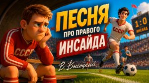 «Песня про правого инсайда». Второй вариант мультфильма по песне В.С.Высоцкого