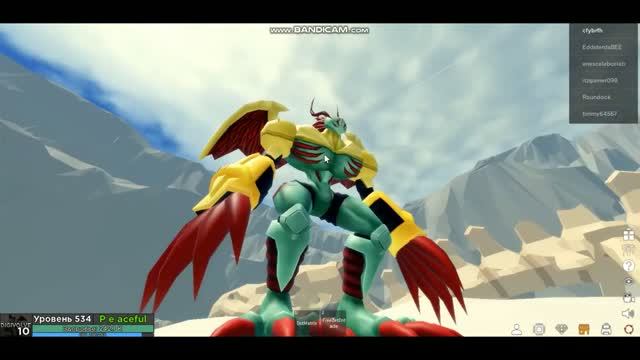 Новая неизвестная линия? и новые эволюции! Digimon Masters Roblox#3