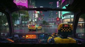 Neon Taxi 🚕 Cyberpunk Night Driving Through a Futuristic City (1.5H)
