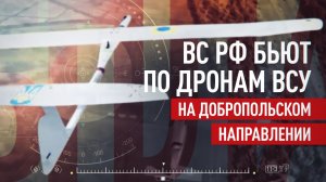 Расчёты дронов-перехватчиков «Центра» сбивают ударные БПЛА ВСУ на Добропольском направлении