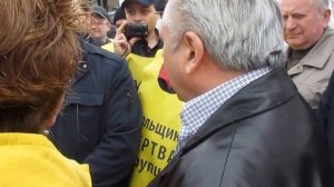 Часть 1. Акция протеста дольщиков ЖК «Славянка-Сколково»