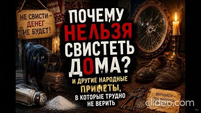 ПОЧЕМУ НЕЛЬЗЯ СВИСТЕТЬ ДОМА? 🏠😳 СТРАШНАЯ ПРАВДА О СТАРИННЫХ ПРИМЕТАХ