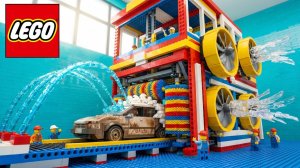 Я построил автоматизированную автомойку LEGO