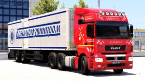 700 / ETS2 1.58 / Камаз-65206 / Взял груз на Кипр (Ларнака).
