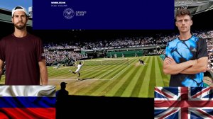 30/06 ⏰15:30 (19) 🇷🇺Карен Хачанов - 🇬🇧Билли Харрис/🏆Grand Slam 🇬🇧Уимболдон. 1-й круг