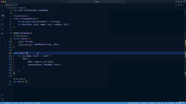 252. Implementing Trait for Struct I смотреть онлайн