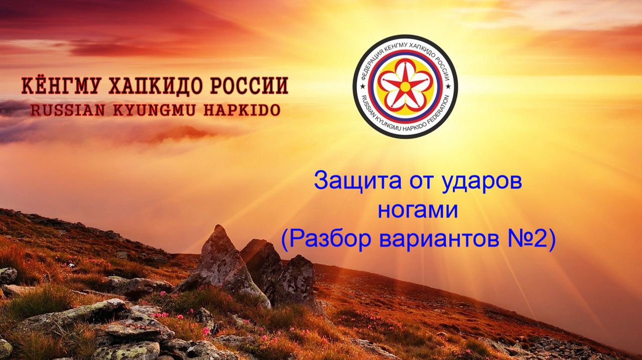 Кёнгму Хапкидо. Защита от ударов ногами. (Разбор вариантов №2)