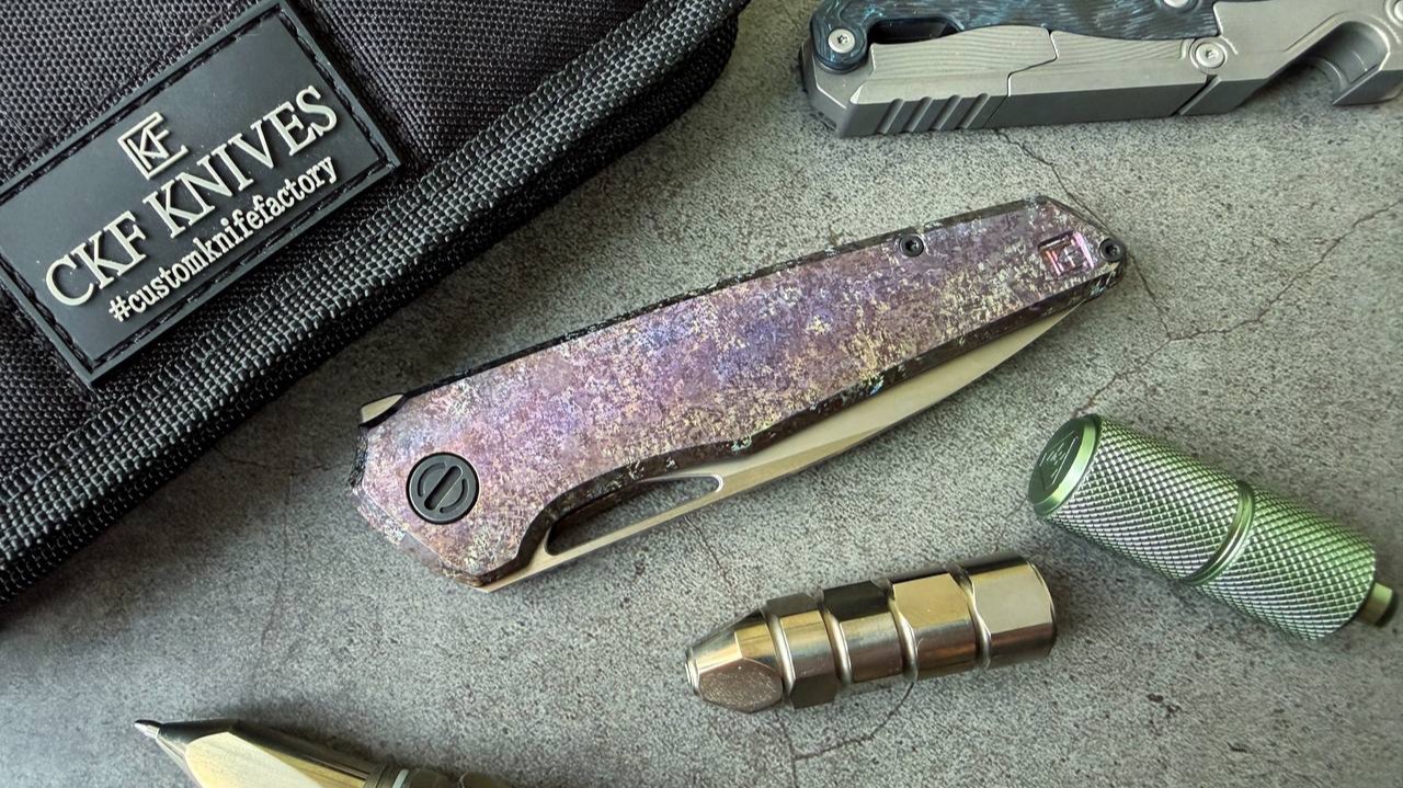 СУПЕР ОБЛЕГЧЕНИЯ! CKF Tasca складной нож смотреть онлайн