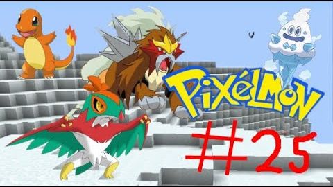 Ледяные покемоны завораживают! Pixelmon покемоны в майнкрафте