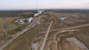Крымскій мостъ 4К: Строительство путепровода для подходовъ