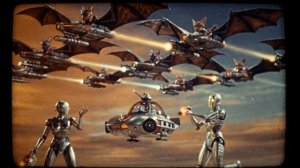 Spacesynth 1987 -   DROID 87 – INTO THE COSMIC CIRCUITS (Robots and Bats in the Batlle in Space mix)
