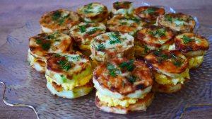Закуска из кабачков СЭНДВИЧИ вкусно, просто и легко